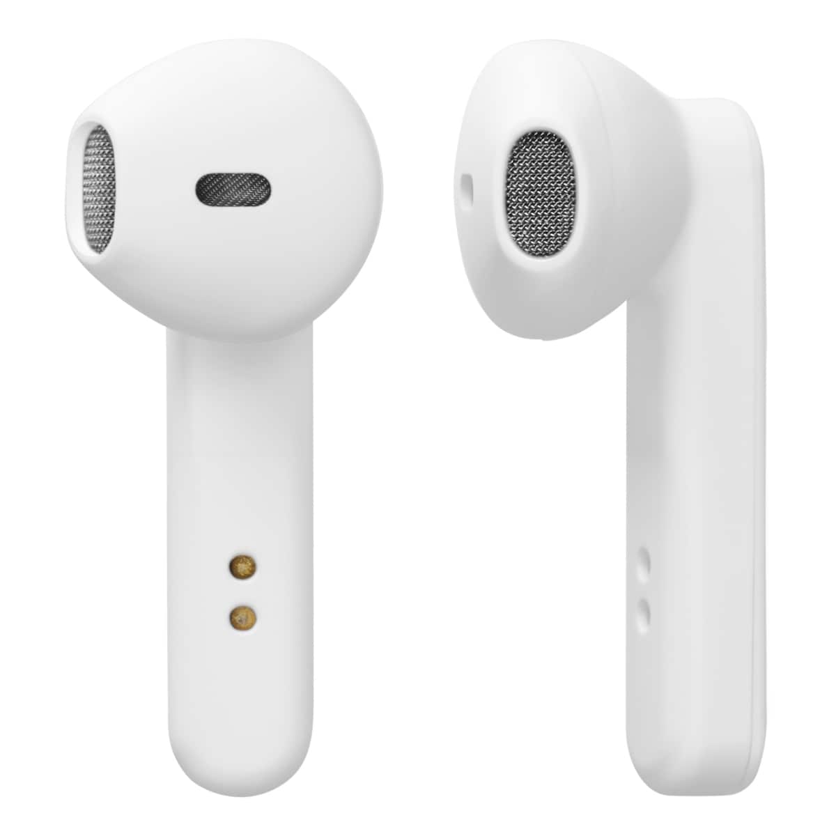 T110 TWS earbuds charging case  BT 5 matte white