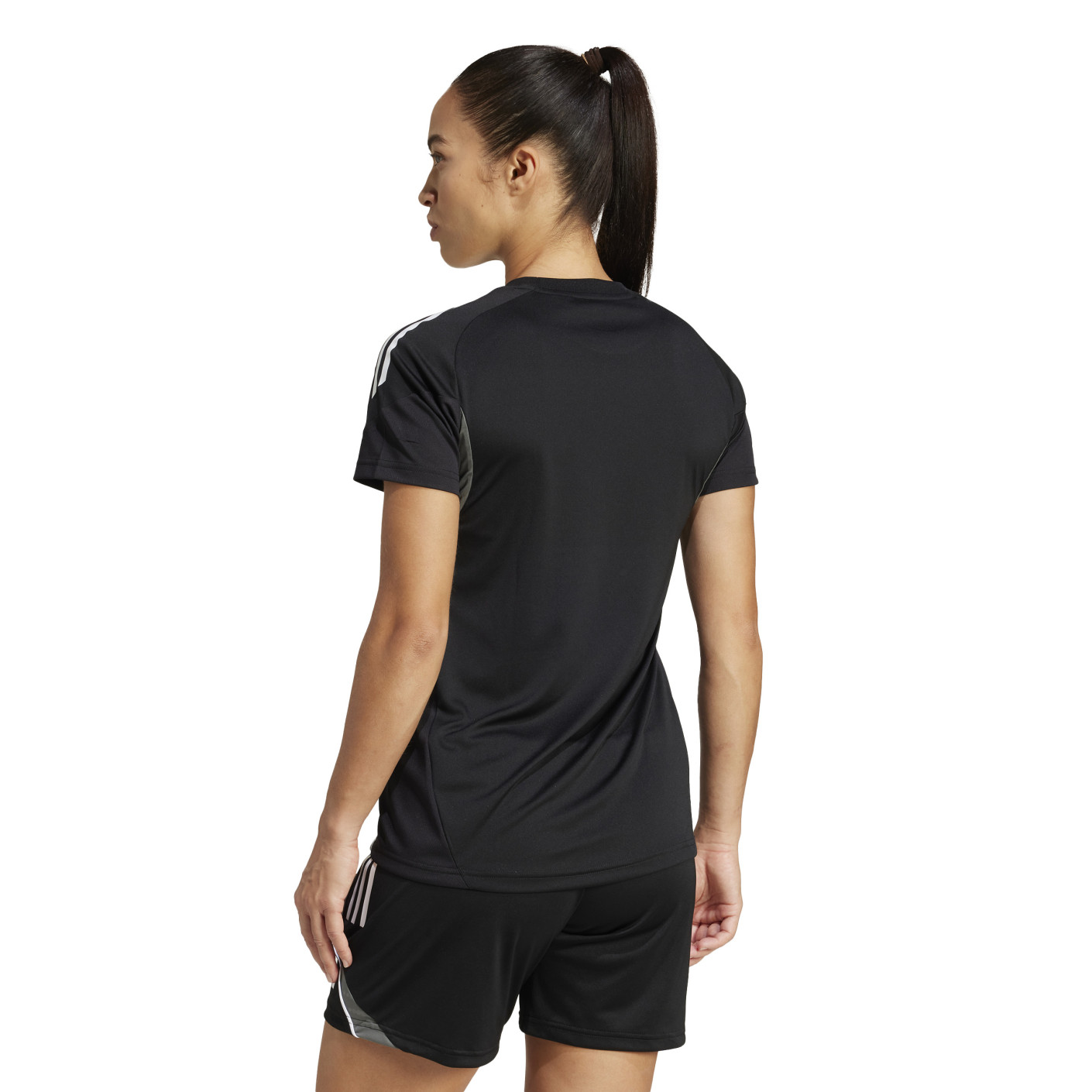 Adidas Tiro 25 Competition Trainingsshirt Dames Zwart Grijs Wit