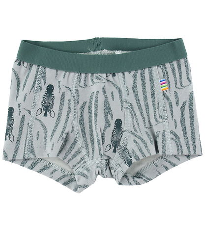 Joha Boxershorts - Uld/BomUld -  Grøn Aop