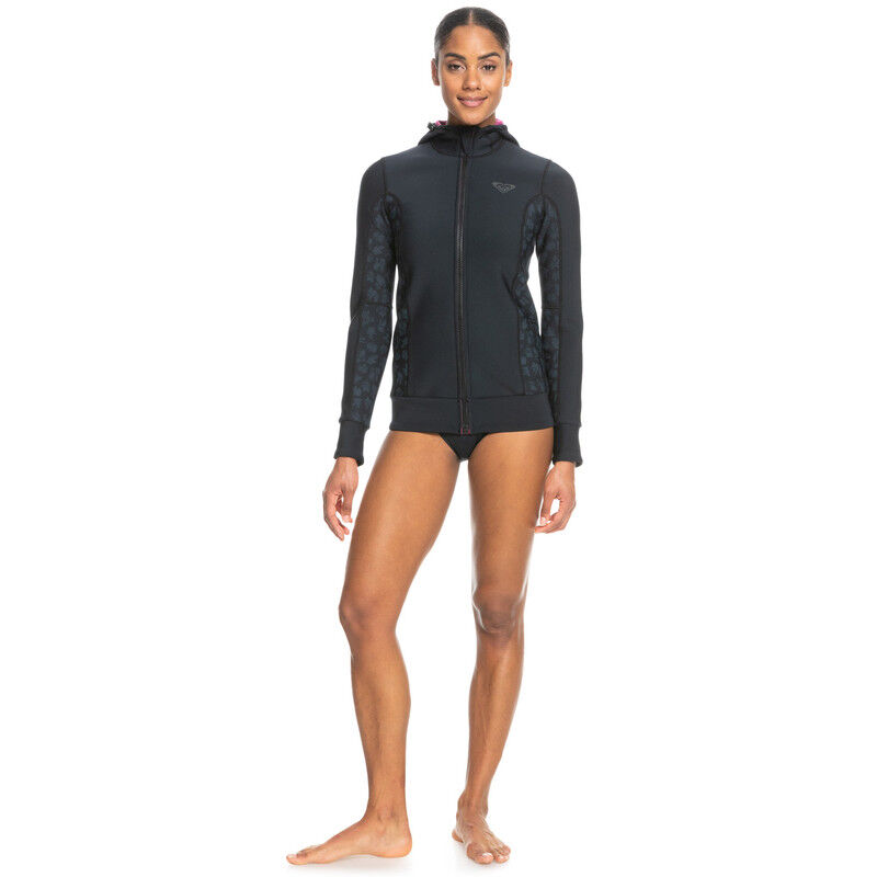 1 mm Swell Series Hooded Jacket - Top néoprène femme