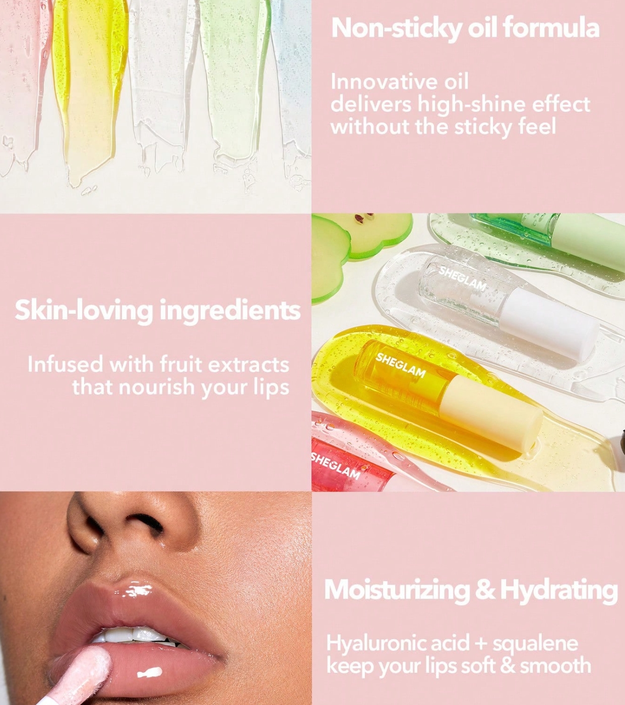 SHEGLAM - Óleo Hidratante Labial Jelly Wow - Loco for Coco