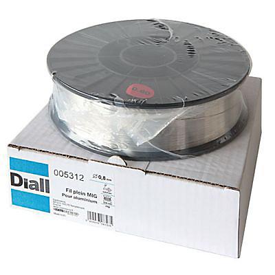 Bobine fil plein Aluminium MIG 0.8 mm DIALL