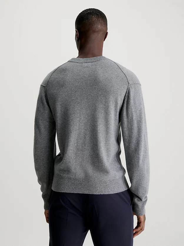 Suéter em mistura de lã e cashmere