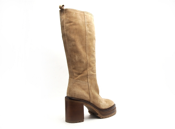 Alpe bottes talons femme 2681 beige