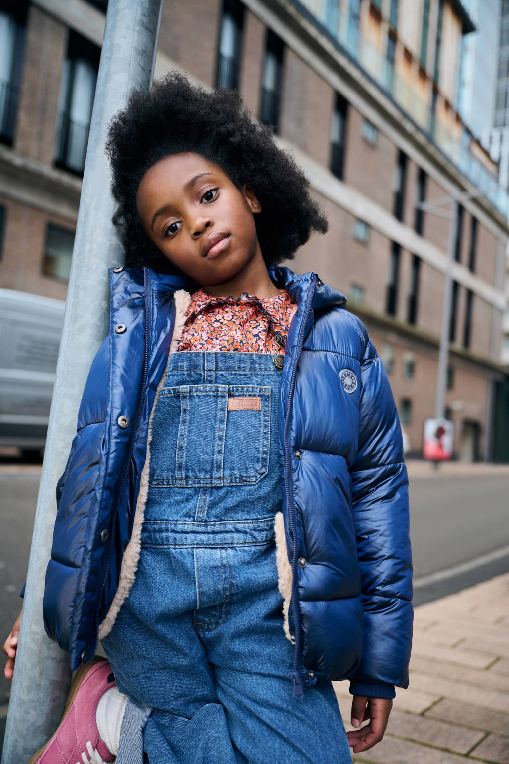 Tumble 'n Dry jumpsuit Montgenevre medium blue denim