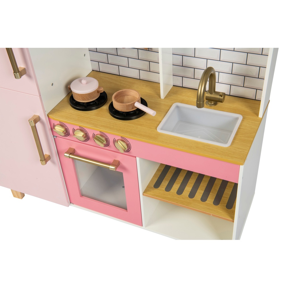 Küchenecke Deluxe Rosa Holzküche