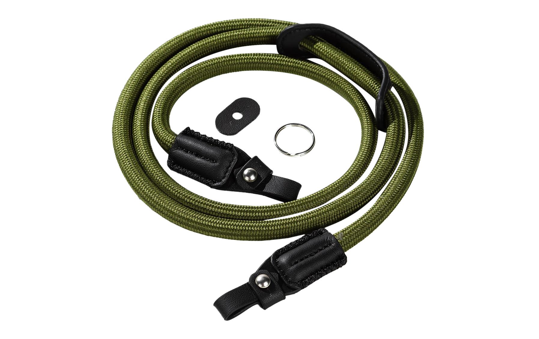 Universal Braided Shoulder Strap GrünKameragurt mit einer Tragkraft bis zu 10 kg
