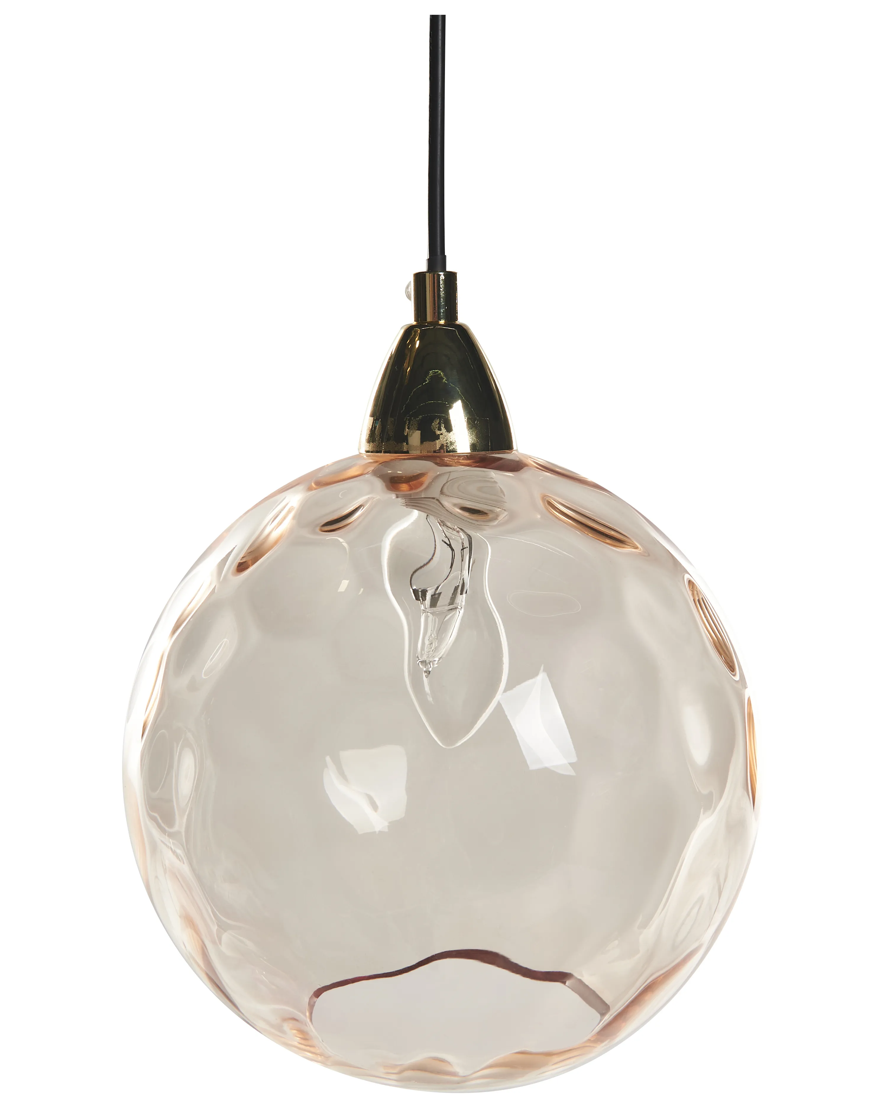 Hanglamp PABELLON Glas Rood