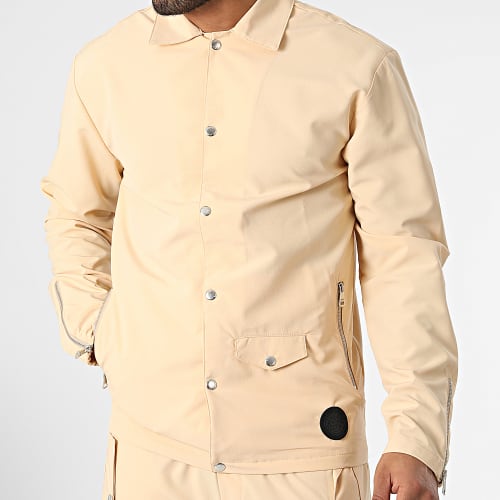 Ensemble veste et Pantalon Cargo Giovani Beige