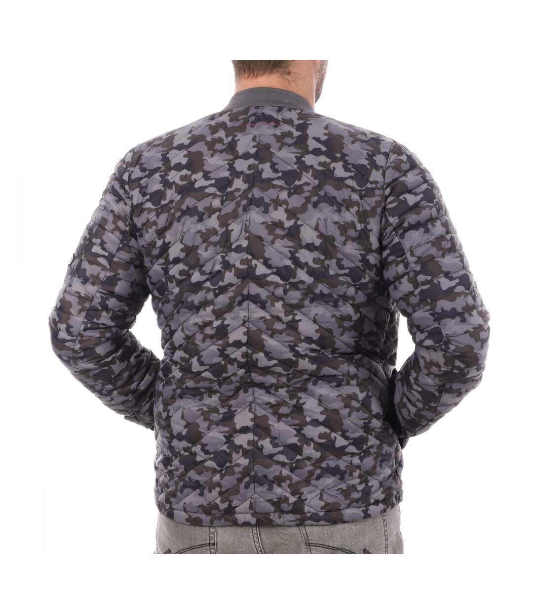 Veste Gris Homme Teddy Smith Camo