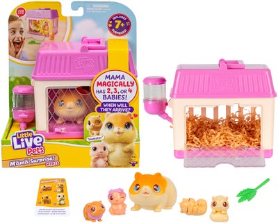 Little Live Pets Mama Surprise Minis Hamster Lekesett