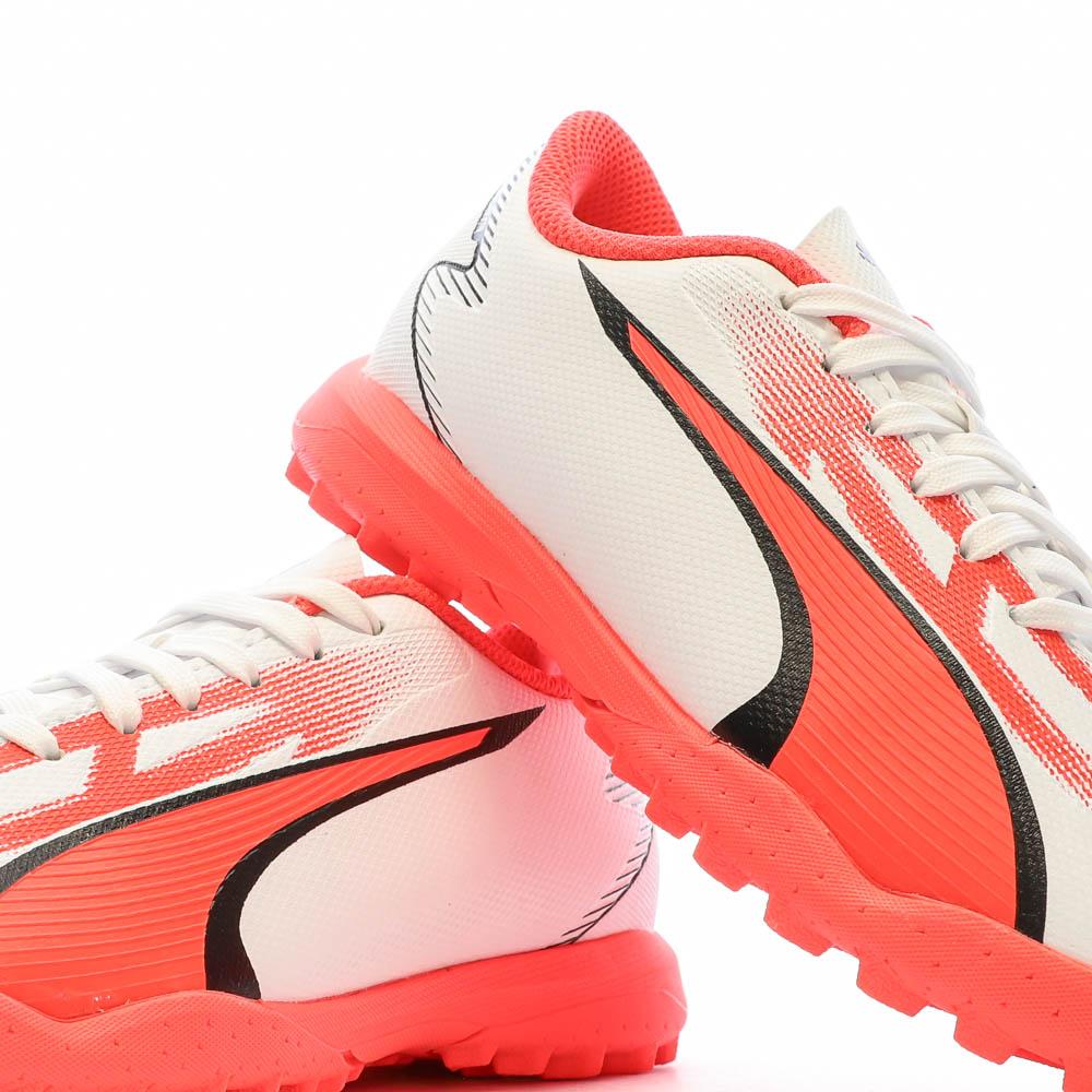 Puma Chaussures de Football Blanc/Rose Garçon Puma Ultra Play