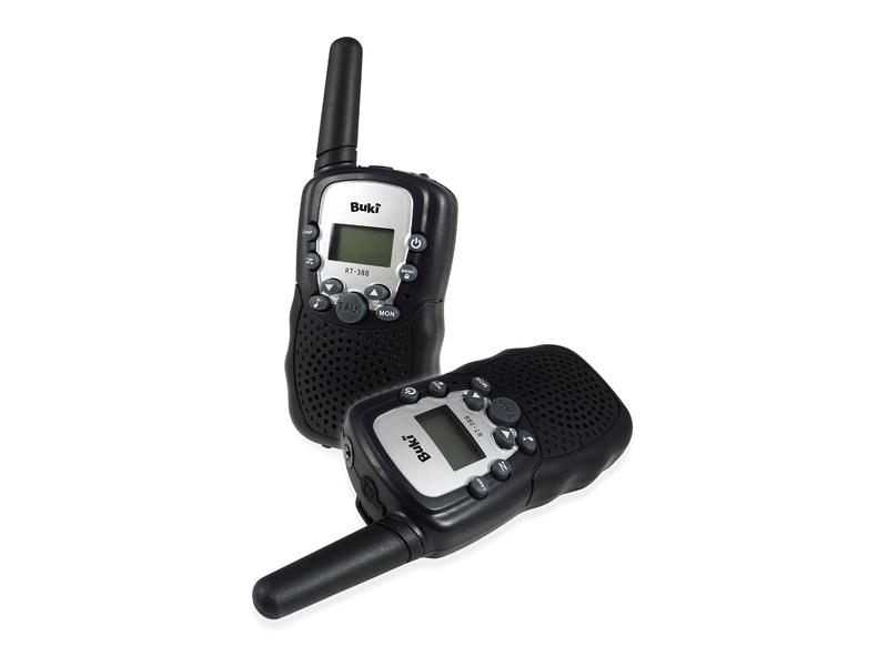 Buki Rettungsdienst Buki Walkie Talkie mit Batterien Mit 8 Kanälen und 10 Rufmelodien
