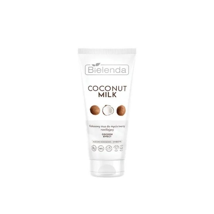 Bielenda Coconut Kokos Gezichtsmousse Hydraterende Cocoon Effect 135 g(31-01-2026)