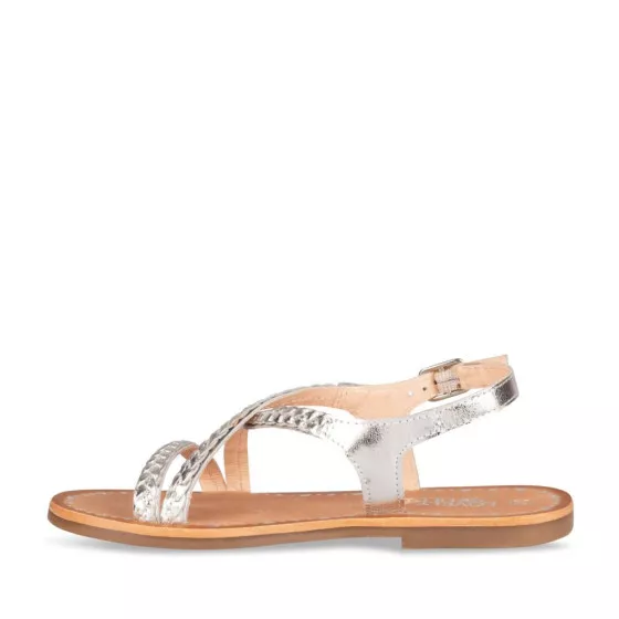 Sandales ARGENT LOVELY SKULL CUIR