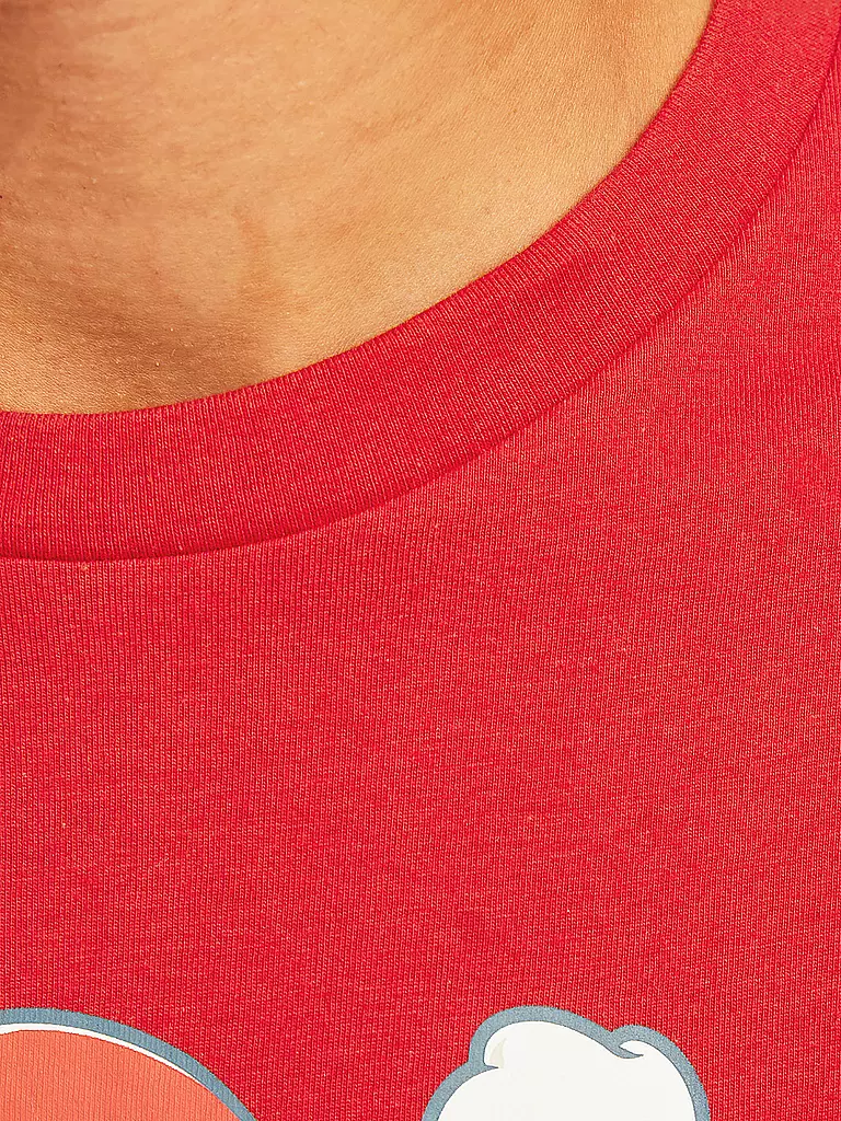 JACK & JONES T-Shirt JJXMAS rot