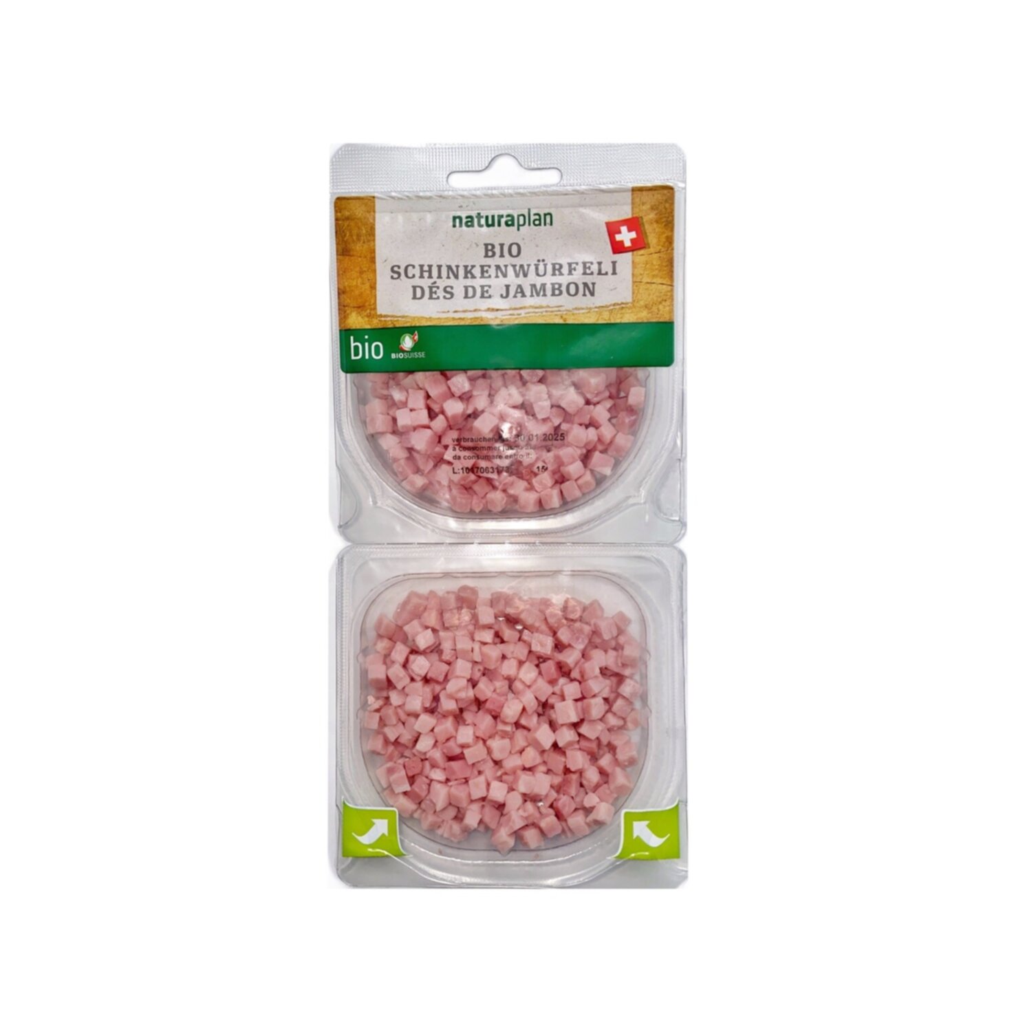 Naturaplan Bio Schinkenwürfeli ca. 110g