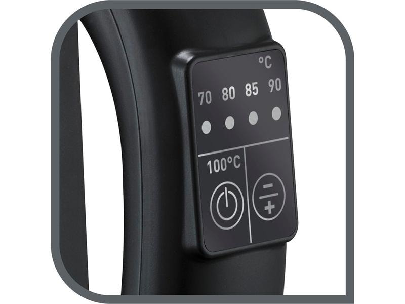 Tefal Wasserkocher BJ750D10 1.7 l, Schwarz/Silber Wasserkocher mit Warmhaltefunktion