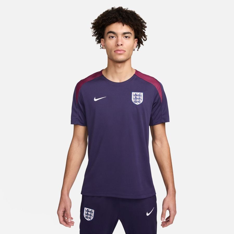 Angleterre T-shirt d'Entraînement Dri-FIT Strike - Purple Ink/Violet/Blanc