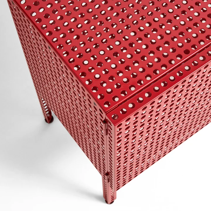 HAY - Perforated Cabinet L, eggshell