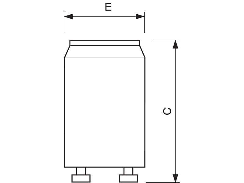 Philips Professional Starter S2 4-22W SIN 220-240 V Starter