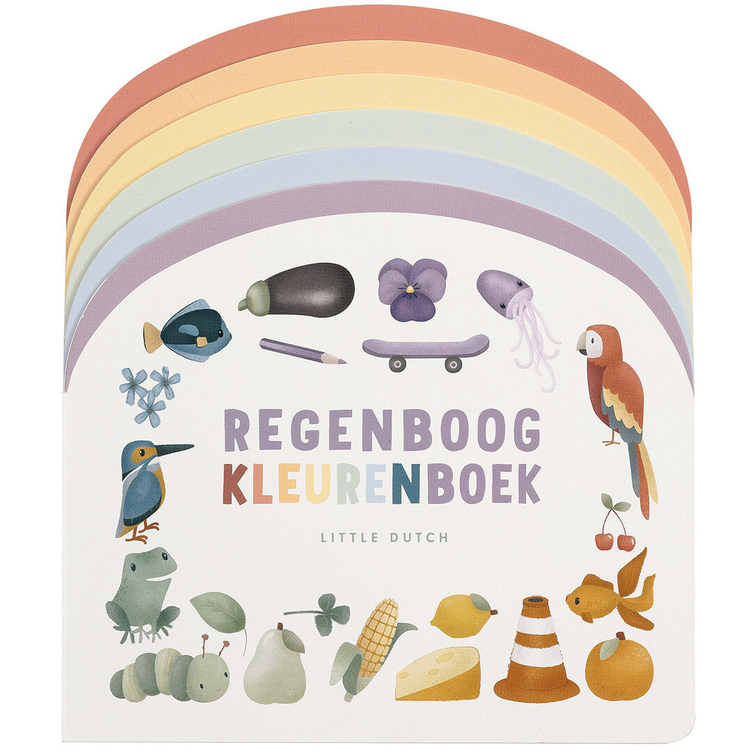 Little dutch regenboog kleurenboek