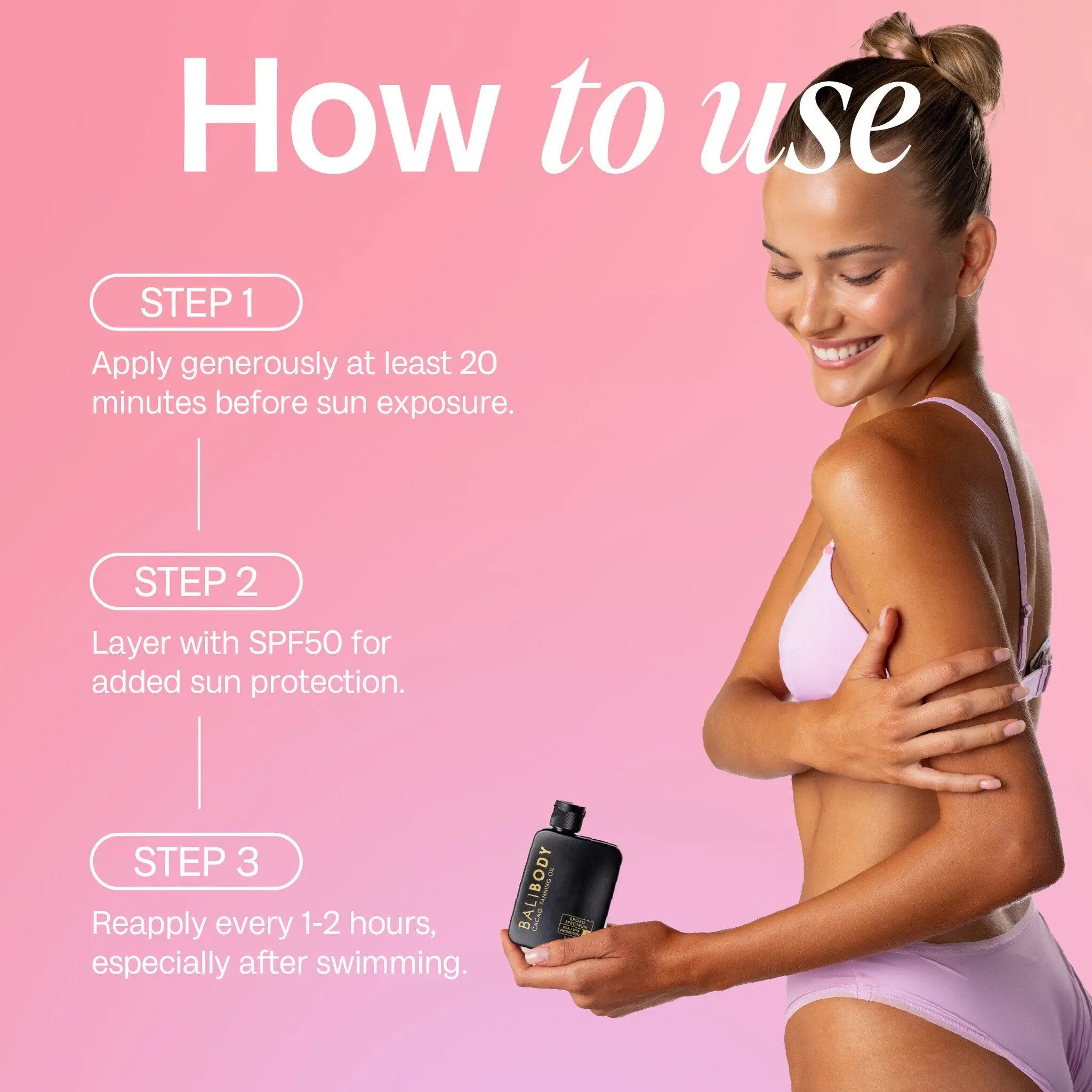 Cacao Tanning Oil SPF15