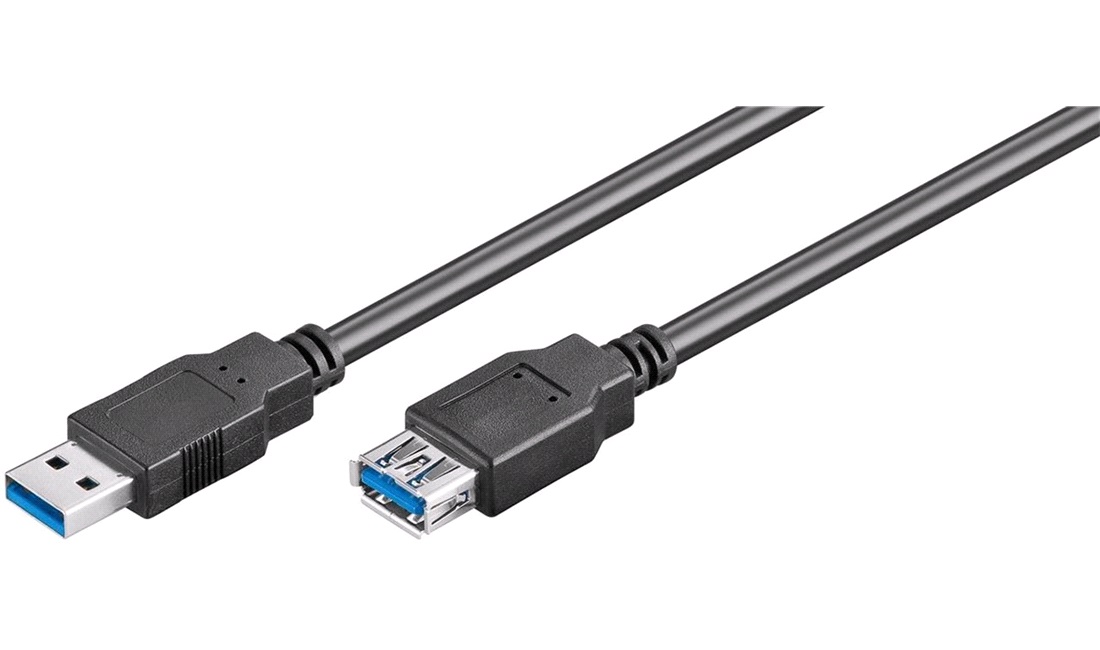 Forlængerkabel 1,8M USB 3.0 Han/Hun