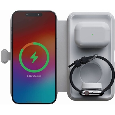 Chargeur pour téléphone mobile Xtorm Chargeur de voyage sans fil pliable 3en1 magsafe