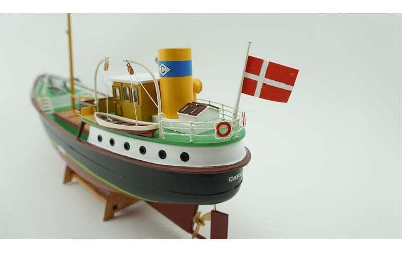 Bausatz Carli 1:60, 380 mm<br>Detaillierter Schiffsmodellbausatz