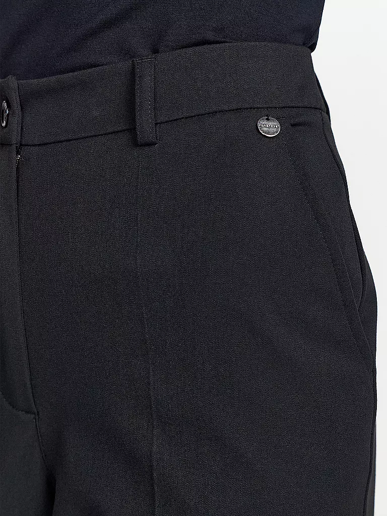 RICH & ROYAL Marlenehose schwarz