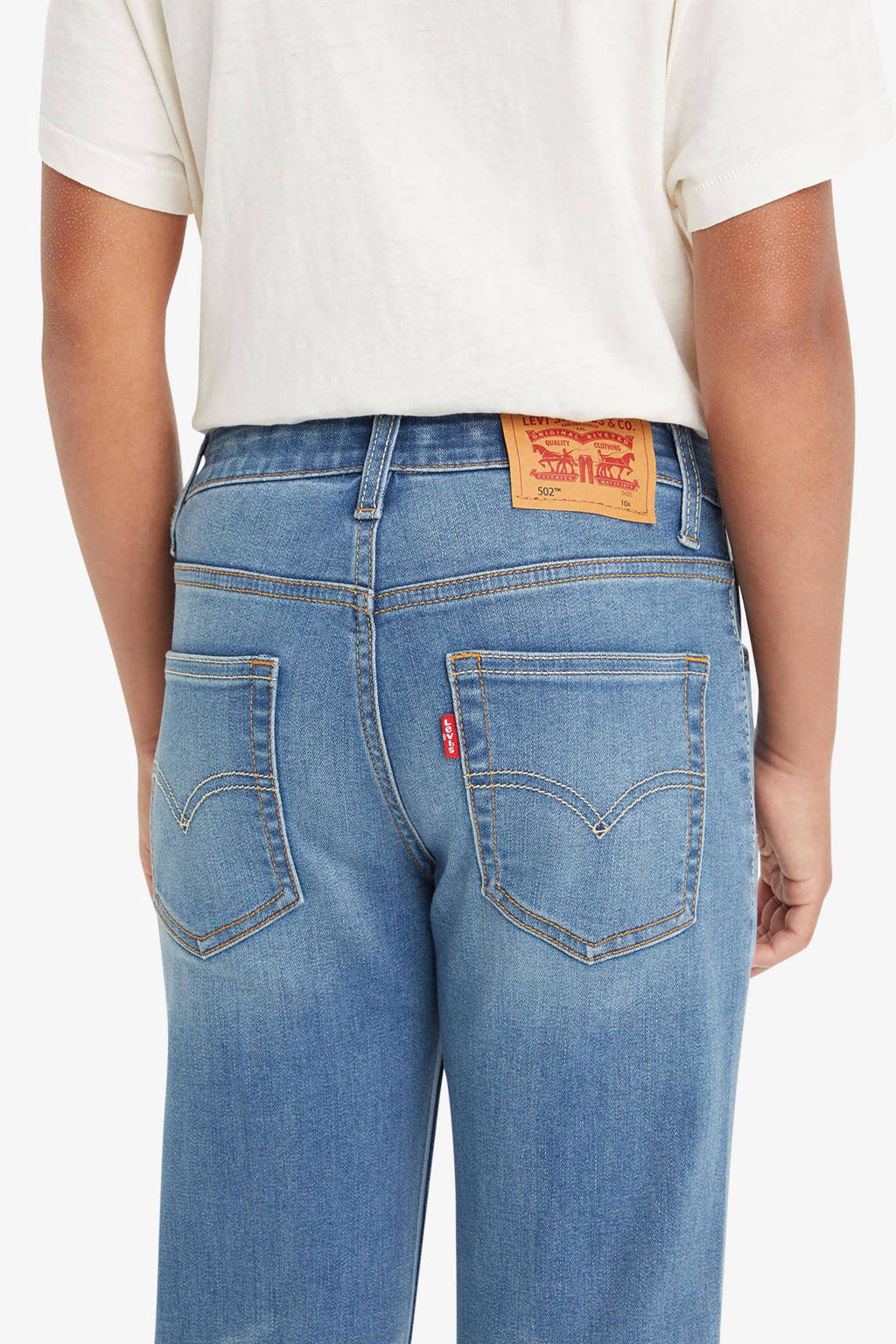 Levi's 502 tapered fit jeans blue