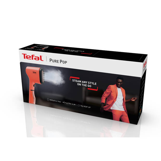 Tefal kledingstomer Pure POP DT2022 - koraal