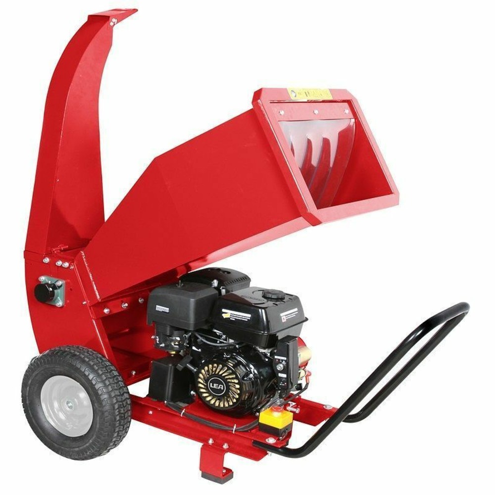 Broyeur déchiqueteur de branches 100 mm moteur puissant 15cv le56420-100 lea