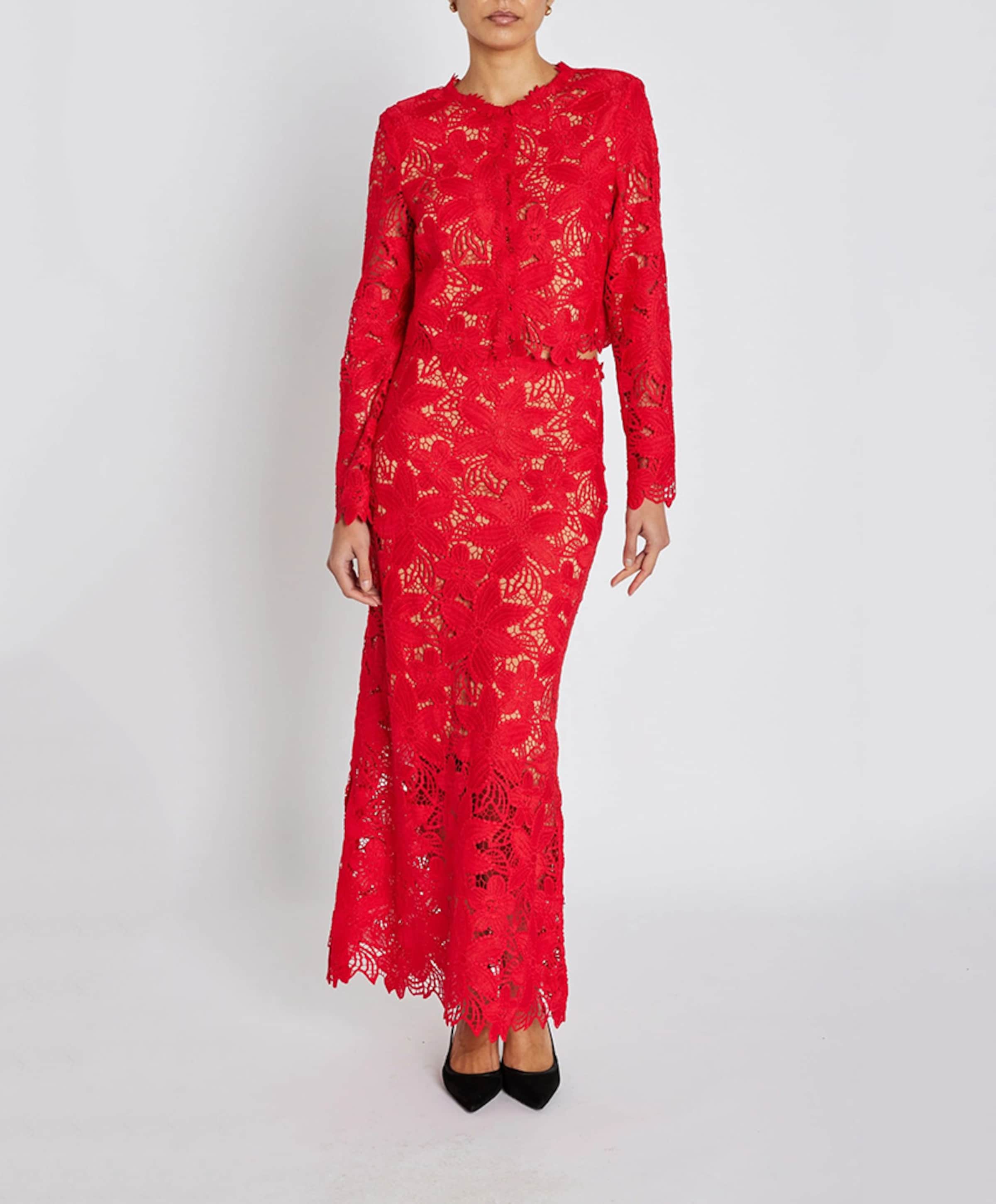 Bruuns Bazaar Dames rok rood