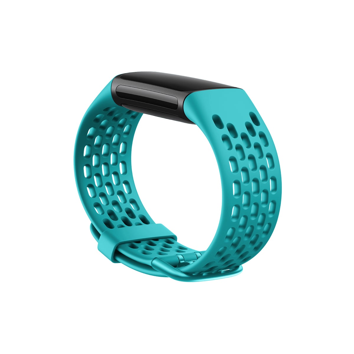 Reimer til Fitbit Charge 5 i silikon 3-pakning turkis / korall / hvit