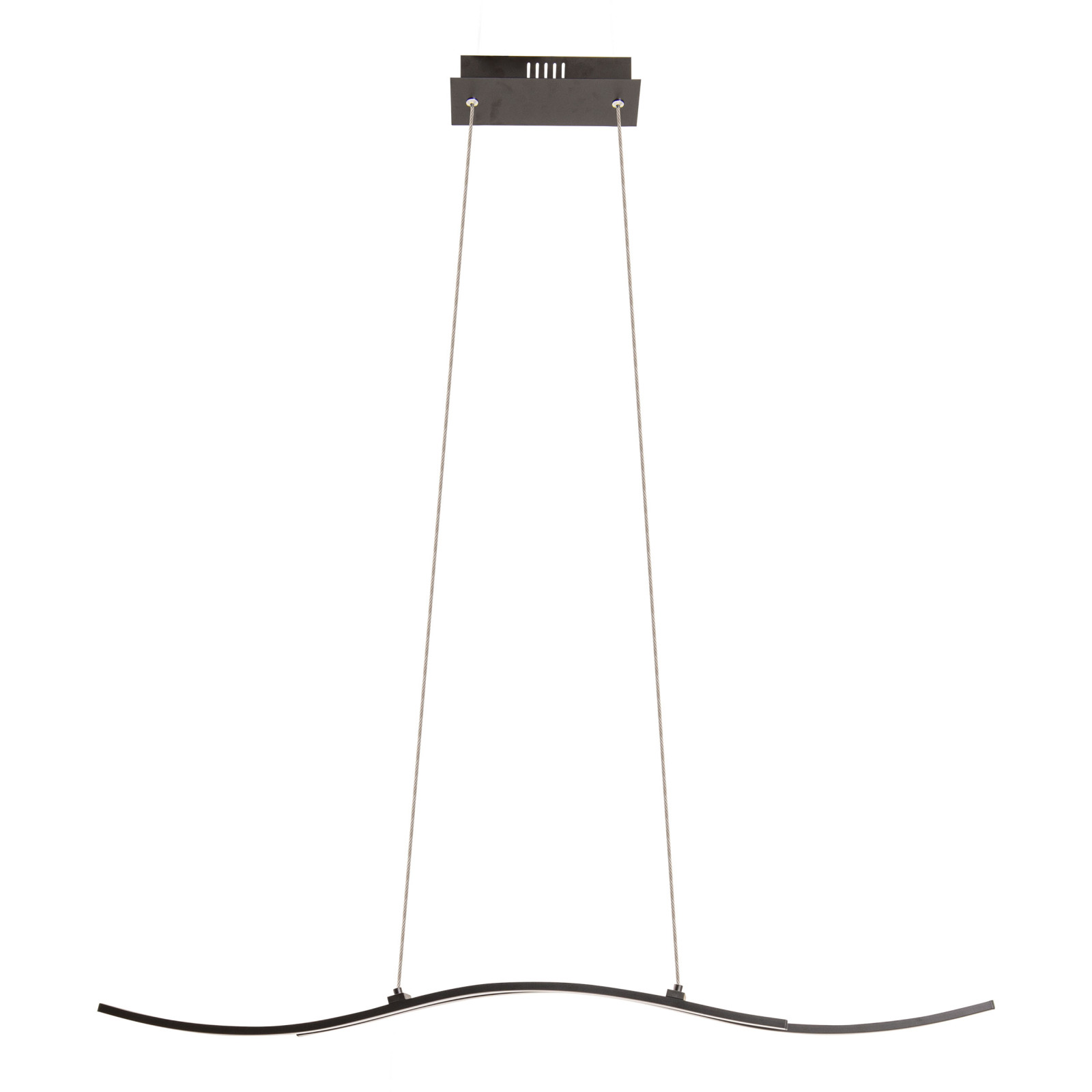 LED-Pendelleuchte - schwarz - 120 cm