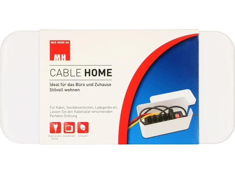 Max Hauri Kabelbox klein Weiss Kabel Facility Box Home