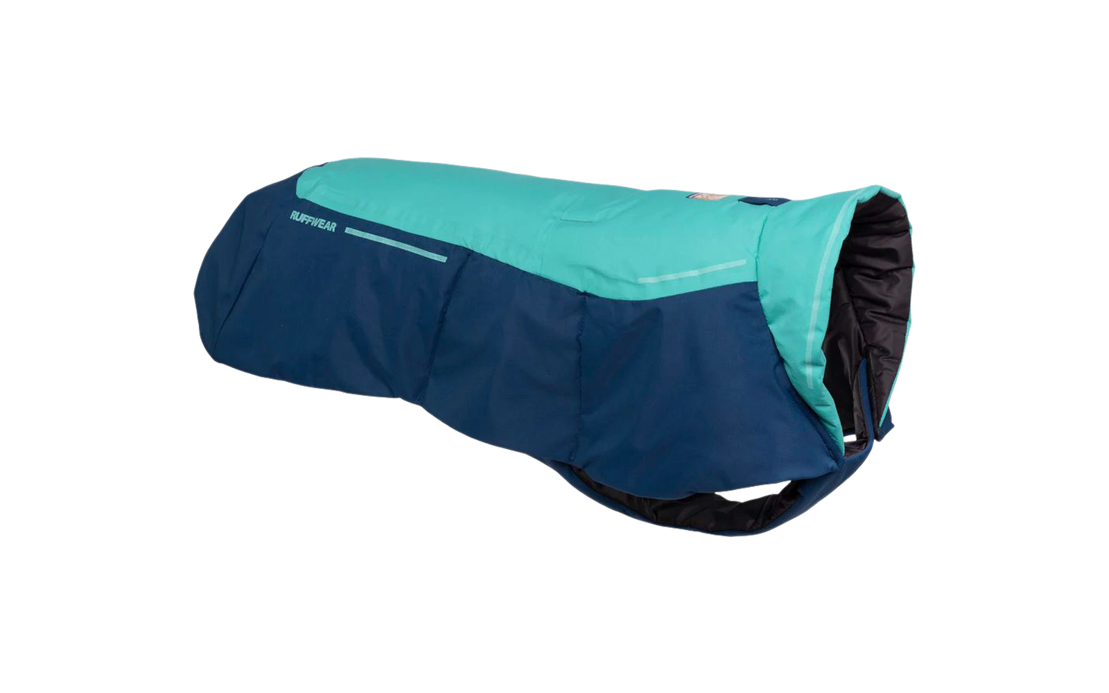 Ruffwear Vert Hundejacke wasserdicht XXS 33–43 cm Aurora Teal