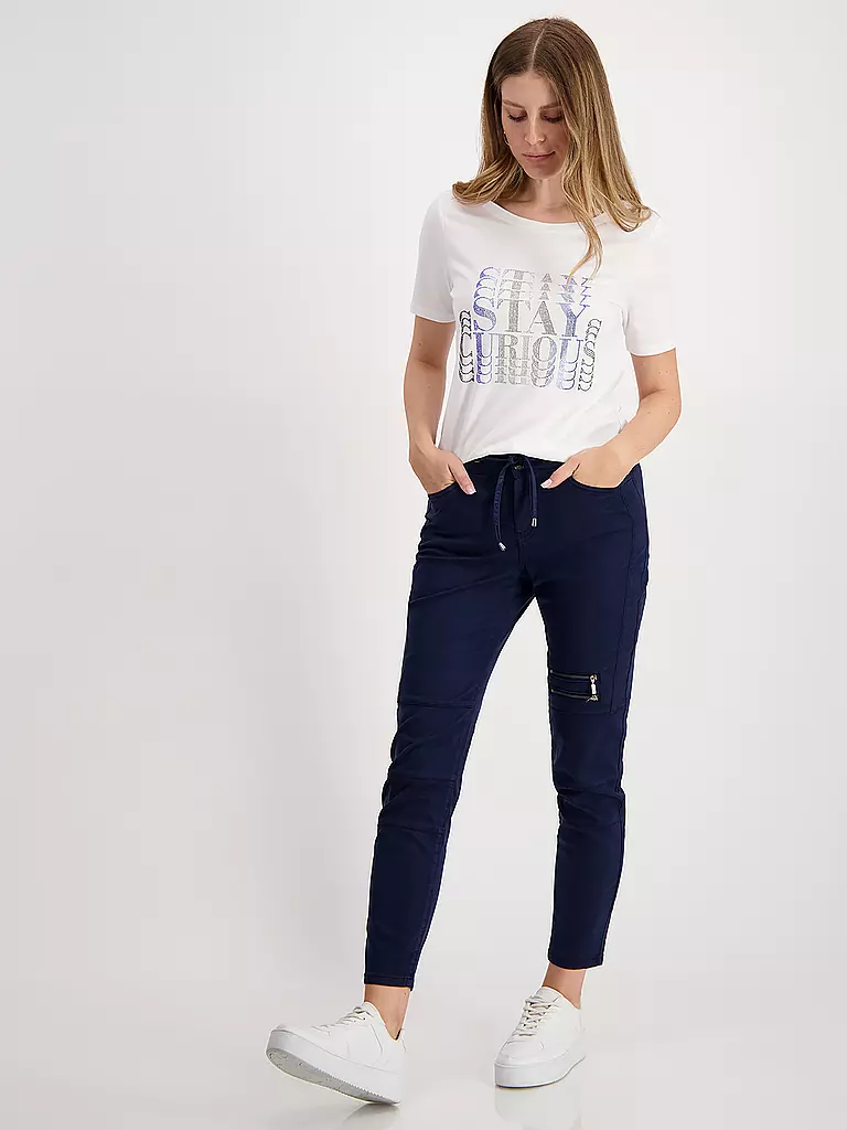 MONARI Hose Jogging Fit dunkelblau
