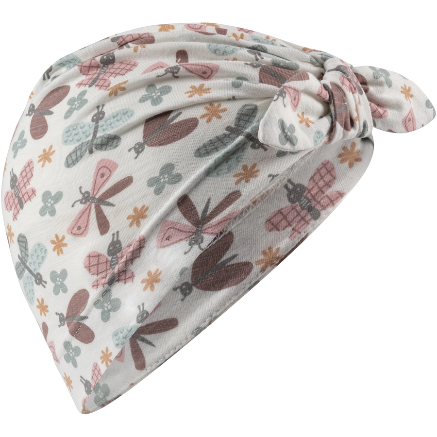Sterntaler Slouch-Beanie Schmetterlinge ecru