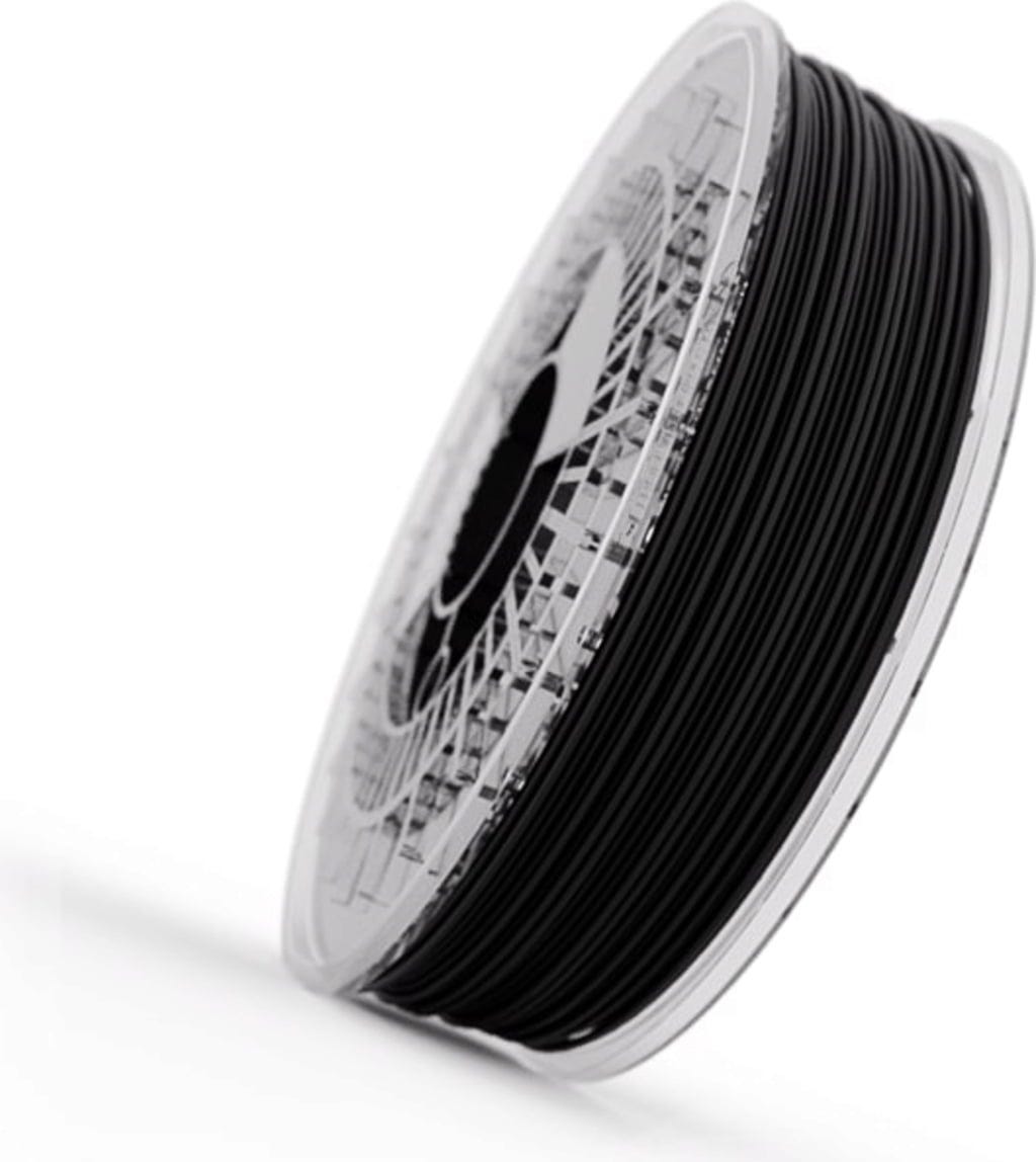 Recreus  PETG Black, 1,75 mm / 750 g    Starres, langlebiges Filament mit mechanischen Eigenschaften