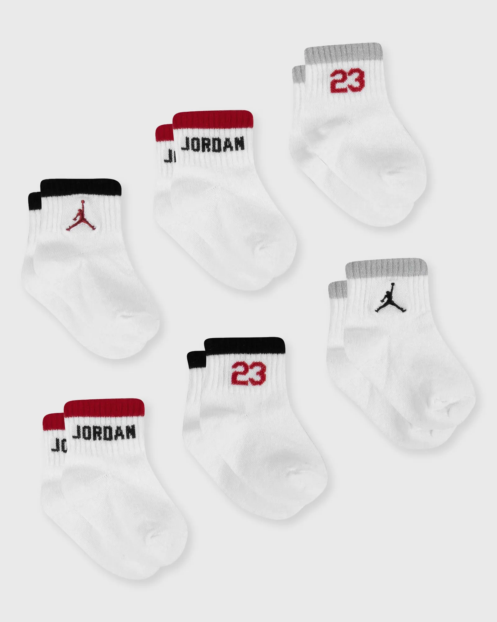 Jordan JORDAN LEGACY INFANT/TODDLER ANKLE 6-PACK