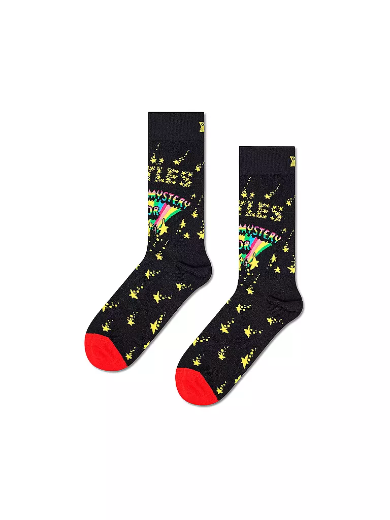 HAPPY SOCKS Herren Socken BEATLES MAGICAL MYSTERY TOUR 41-46 black schwarz
