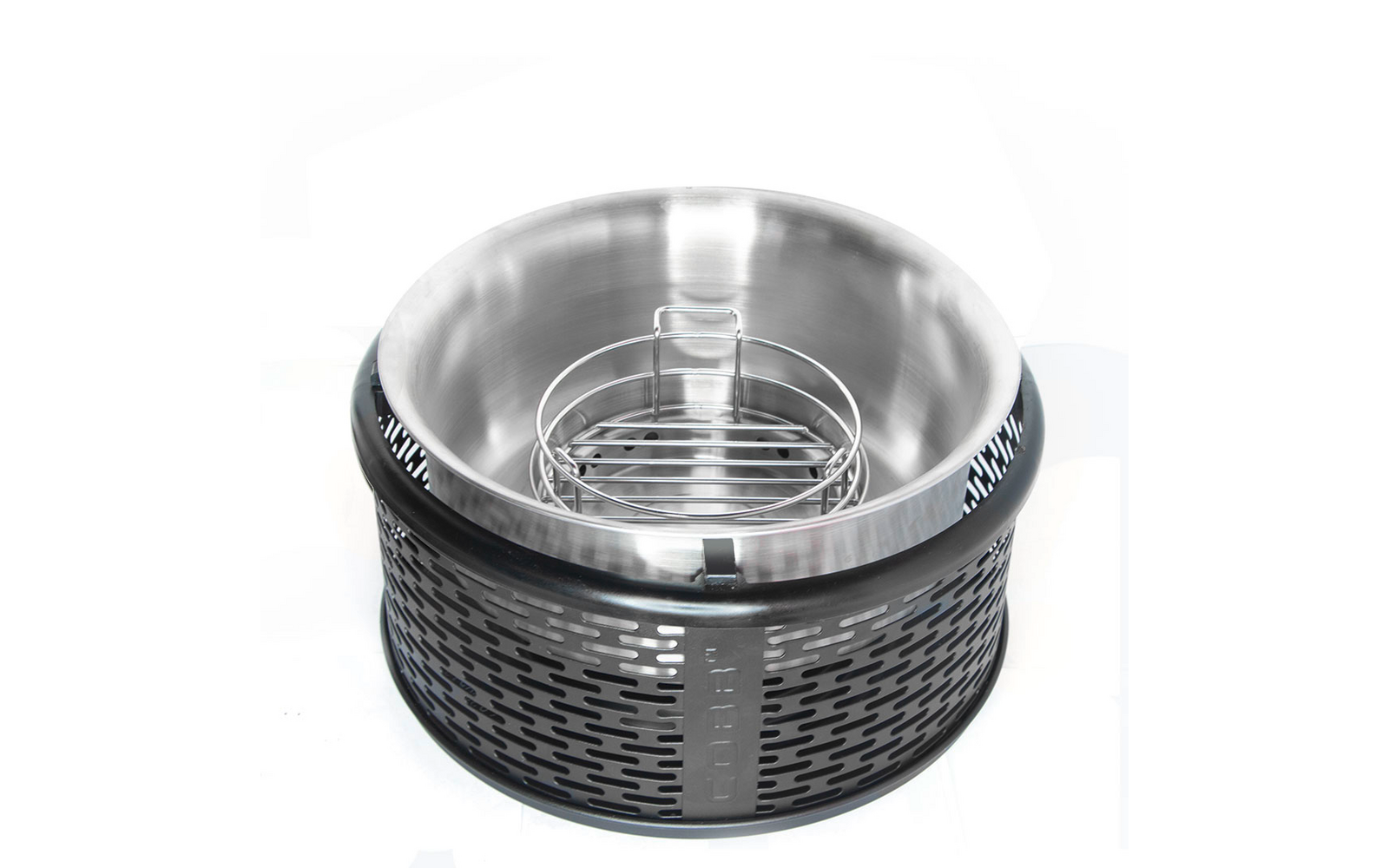 Cobb Holzkohlegrill Pro Black inkl. gelochter Grillplatte