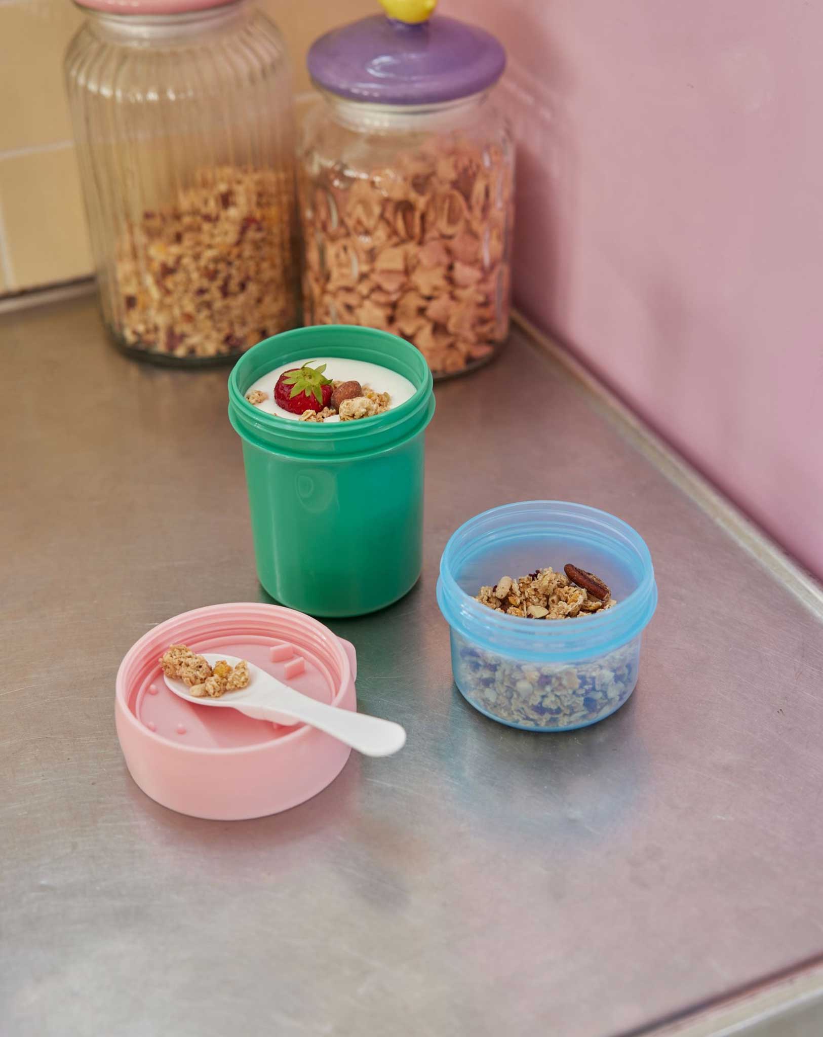 Müslibecher GRANOLA (650ml) in grün