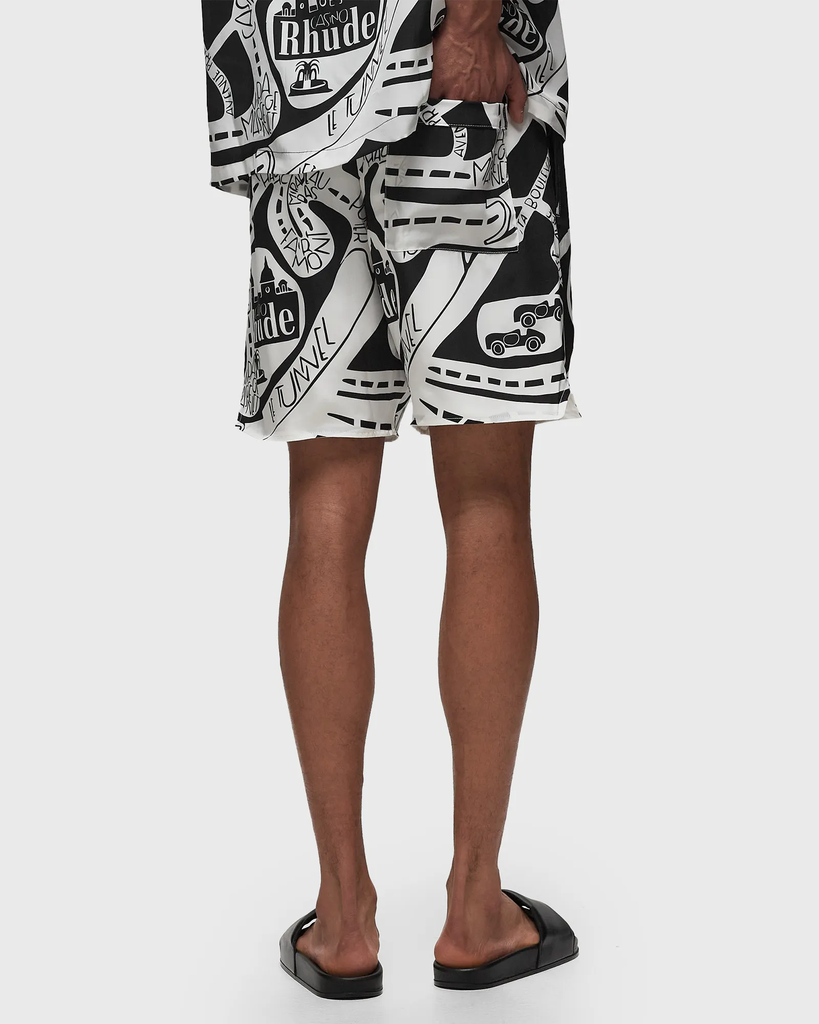 Rhude STRADA SILK SHORT