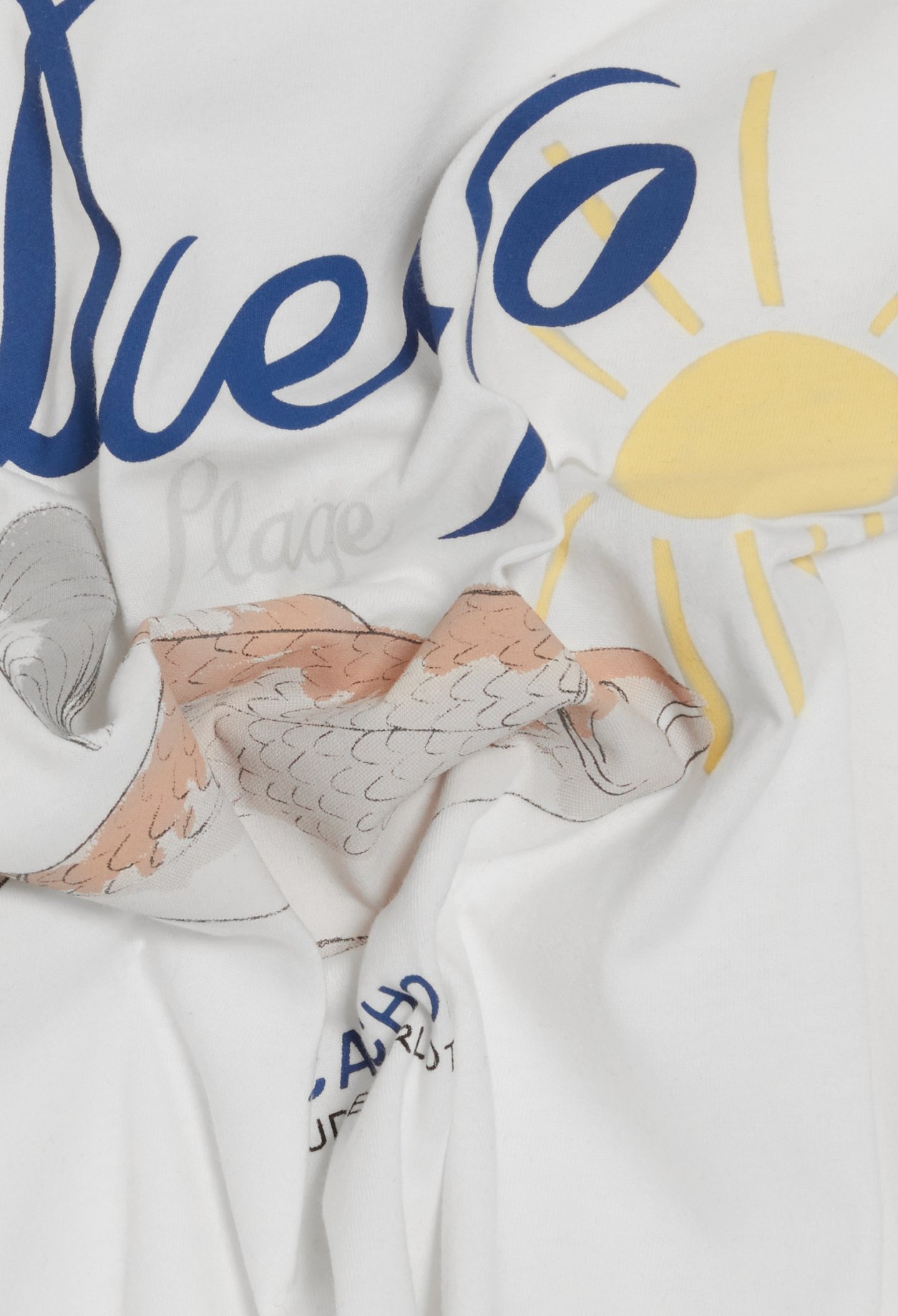 T-shirt Diego Plage ecru