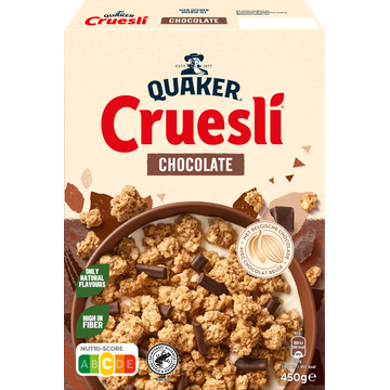 Quaker Cruesli Chocolade Ontbijtgranen 450 gr
