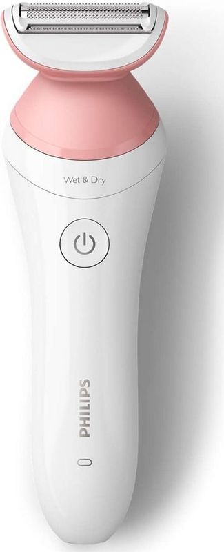 Philips - Lady Shaver Series 6000 - Ontharingsapparaat - Wit - Huidvriendelijk - Ergonomisch